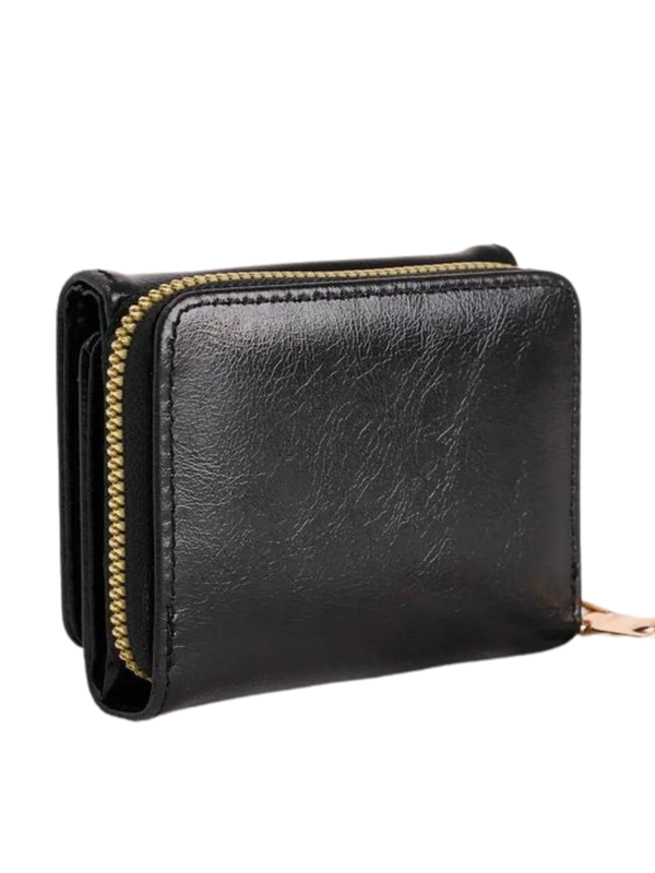 Women's PU Leather Wallet Black